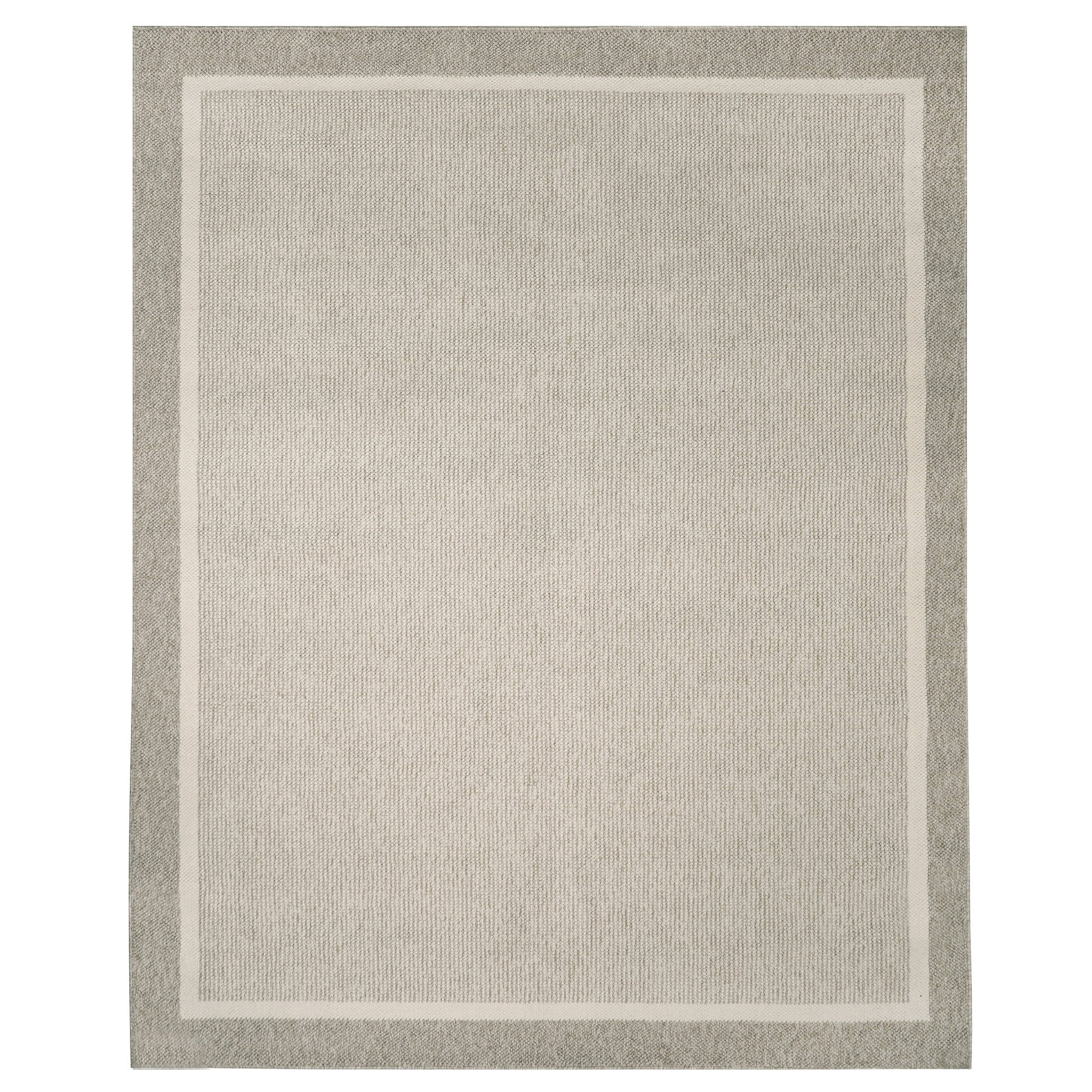 HGTV Soft Weave Mari Modern/ Contemporary Solid Color Beige Area Rug, 4x6