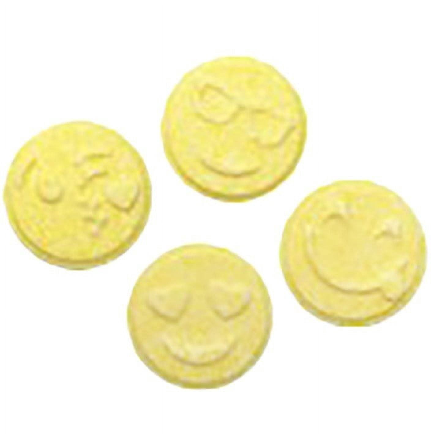 Boston America Emoticandy Lemon Flavored Candy Sours, 1.3 Ounce Tin - 18 Count Display Box