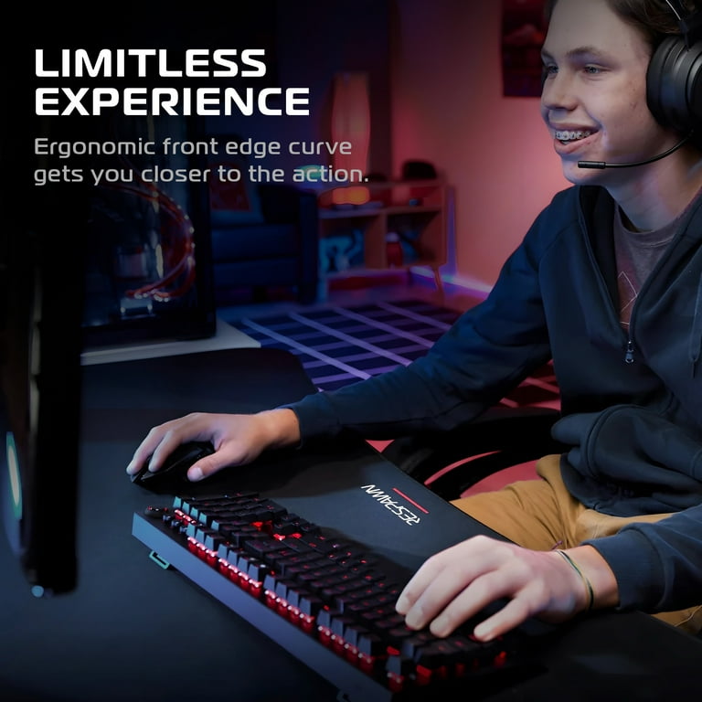 Free Shipping! RESPAWN 1063 Gaming Desk - 63in Computer Desk With