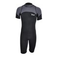 thumbnail image 3 of Neoprene 3mm Men Wetsuit Scuba Diving Suit Keep Warm Sun Protection Shorts Back 3XL, 3 of 10
