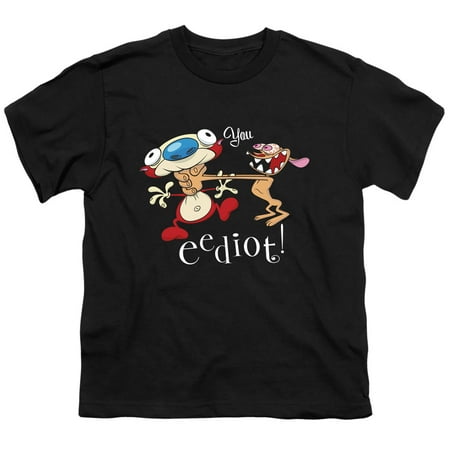 Ren And Stimpy You Eediot Unisex Youth T Shirt