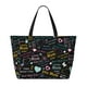 thumbnail image 2 of Fotbe I love you Mom Bolsa de Viaje para Playa - Resistente al Agua, Bolsa Tote de Gran Capacidad y Ligera con 7 Bolsillos para Mujeres y Hombres, 2 of 7