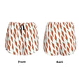 thumbnail image 4 of Disketp Carrot Print Women's Shorts Workout Shorts for Athletic Gym Running Shorts with Phone Pockets Medium, 4 of 8