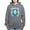 Graphite Gray, variant on CafePress - Sigma Chi Flag Colored Sweatshirt - Pullover Hoodie, Classic & Comfortable Hooded Sweatshirt