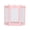 Pink, variant on Yajisi Mini Hex Shape Fish Tank Desktop Shatterproof Plastic Aquarium Pink Decoration 5.12 inches / 13 cm