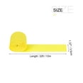 thumbnail image 2 of Uxcell Crepe Paper Streamer 32ft Long 1.37 Inch Wide, Yellow 12 Pack, 2 of 5