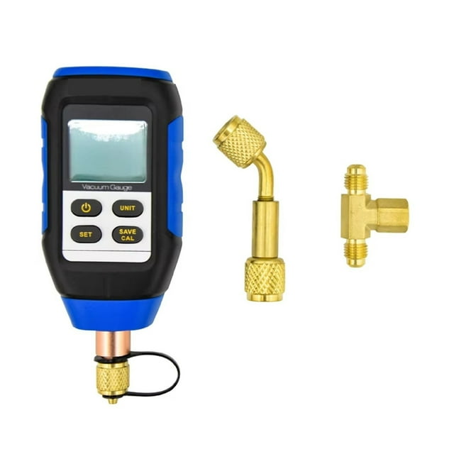 Jauge de Vide Numérique Portable HVAC Mètre Électronique Haute Précision Testeur de Pression Absolue, Facile à Utiliser