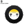 thumbnail image 4 of 7/9 Circular Grass Saw Cutter Weed Cutting Trimmer Garden Mower, 4 of 8