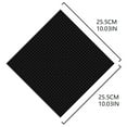 thumbnail image 3 of EKIND Self Adhesive Building Brick Plates, 10 inch x 10 inch Base Plates with Adhere for Toy Bricks, STEM Activities & Display Table (4 Pack, Black), 3 of 7