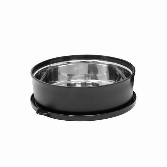 Signoraware Monarch Stainless Steel Storage Container (550ml | Black)
