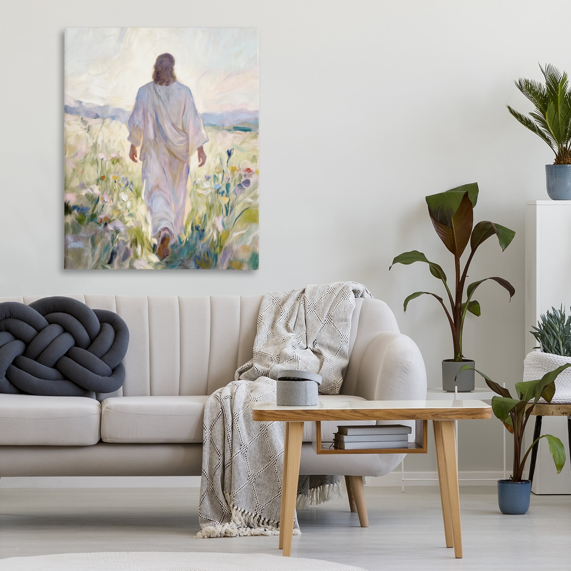 Stupell Industries Wildflower Faithful Follower Canvas Wall Art, design by Kim Allen