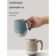 thumbnail image 4 of Kannior Insulated Coffee Mug with Handle, Stainless Steel Thermal Cup with Lid, Reusable Travel Mug for Coffee, Tea, Beverages, Office Home, 4 of 6