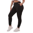 thumbnail image 6 of Thick Fleece Lined Sweatpants - Heather Black, 6 of 9