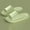 Green, variant on USSUMA Slippers for Women Indoor Women's Fashionable Casual Versatile Indoor Home Spring and Summer New Thick-Soled Slippers Odor-Resistant Summer Slippers s