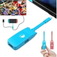 thumbnail image 1 of Switch HDMI Dock Adapter Replacement for Nintendo Switch/Switch OLED, Mini Portable USB-C to 4K HDMI USB Port TV Dock Charging Docking Station Base Adapter Hub for Travel MacBook Laptop Tablet Phone, 1 of 5