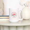 thumbnail image 3 of 15 fl oz Ceramic Mug, Yosemite, Nature Is My Therapy, Green and Pink on Ivory, Dishwasher & Microwave Safe, 3 of 5