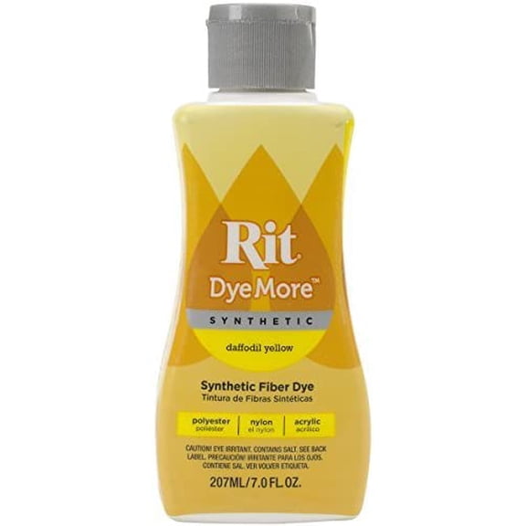 Rit Dye Rit Dye More Synthetic 7oz-Daffodil Yellow, Other, Multicoloured by Rit Dye