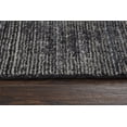 thumbnail image 2 of Rizzy Rugs Grand Haven Area Rug GH724A Black Single Color Rows 8' x 10' Rectangle, 2 of 2