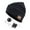 Black, variant on erfcxs Wireless Hat For Men Women Headphones Headset Speaker Microphone Cap Boys Tech Hat