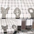 thumbnail image 2 of 4pcs Stainless Steel Table Cloth Clips Clips Table Cloth Clips Table Cloth Holder Covers (Butterfly), 2 of 3