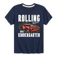 thumbnail image 3 of Hot Wheels - Rolling Into Kindergarten - Youth Short Sleeve Graphic T-Shirt, 3 of 5