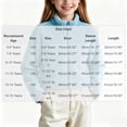 thumbnail image 7 of gbyLJF Girls Zip Up Fleece Jacket Stand Up Collar Fuzzy Outerwear Lightweight Soft Plush Winter Coat, 7 of 7