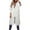 White, variant on Bmisegm Women's Autumn and Winter Long Down Vest Vest Jacket Winter Coats for Women White L