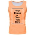 thumbnail image 6 of Men's Summer Sleeveless Vest Casual Solid Color T Shirt Top Breathable Lightweight Comfortable Athletic Workout Tank Men's Tops T-Shirt Casual Crew Neck Loose, 6 of 9