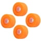 thumbnail image 5 of Ruedas de longboard naranjas de alta densidad de 70 x 42 mm, dureza de 80 A para una conducción suave, juego de reemplazo perfecto para patinetas, 5 of 8