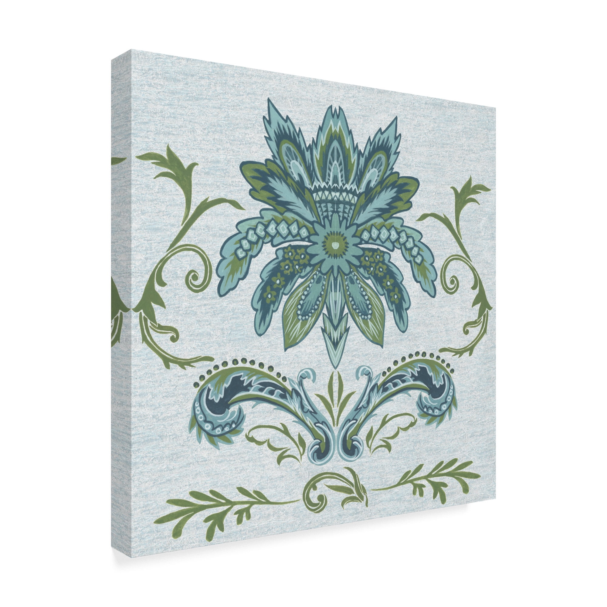 Trademark Fine Art 'Serene Chintz IV' Canvas Art by Melissa Wang