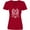 Red, variant on Inktastic Born in 1951 Limited Edition Women's V-Neck T-Shirt