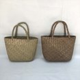 thumbnail image 3 of Jumpingount Elegante bolso de mano tejido a mano, opción de regalo para mujer, bolsos de mano para mujer, bolso de paja para mujer Bolsas de mensajero y de hombro color natural, 3 of 6