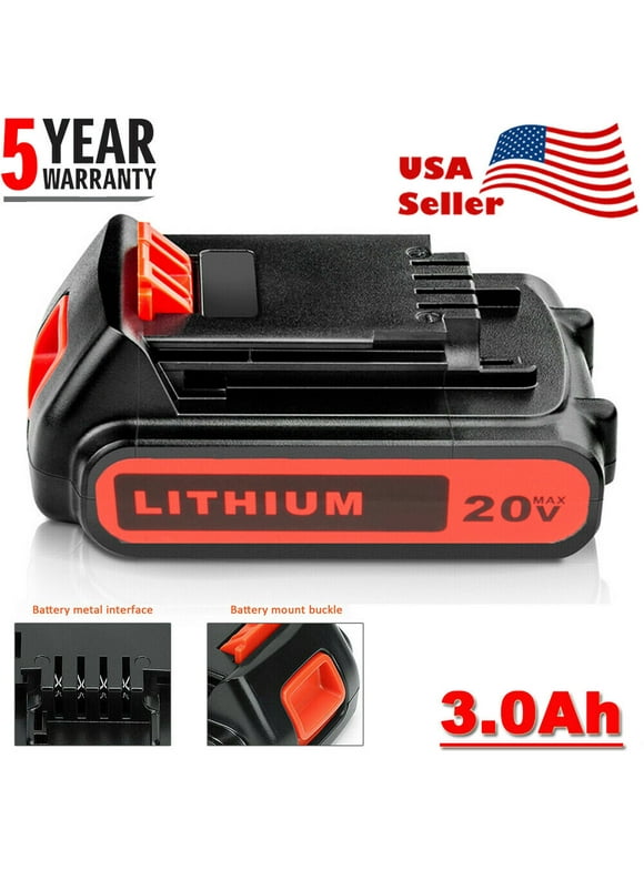 BLACK+DECKER Power Tool Batteries and Chargers in Power Tool Accessories