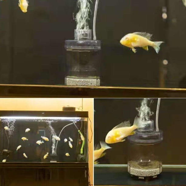 Colector de succión Hugtrwg automático aspiradora tanque de peces
