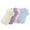 Assorted - Blue/Ivory/Lilac/Pink, variant on Sierra Socks Women's Bamboo Low-Cut Quarter Socks, Soft, and Comfortable Everyday Socks, Picot Scalloped Edge Socks, 2/4 Pair Pack
