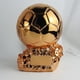 thumbnail image 1 of Trofeo Balón de Oro Copa del Mundo Suministros para fanáticos Regalo de cumpleaños grabado Suvenir para construir grupos, 1 of 5