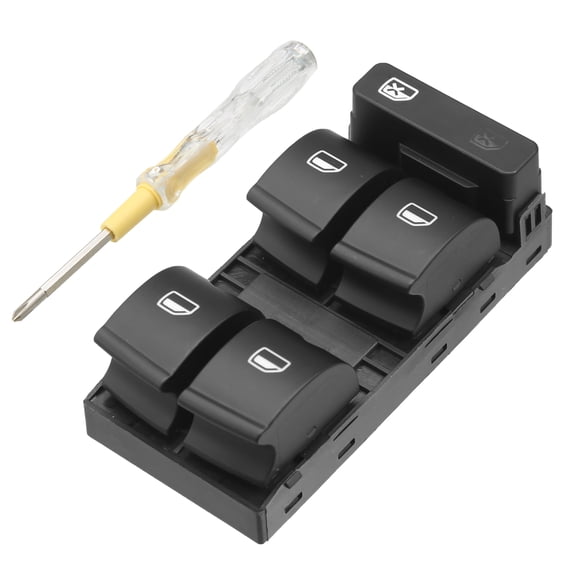 8E0959855A5PR 8E09598555PR Car Master Power Window Switch Set Front Driver Side for Audi A4 05-08