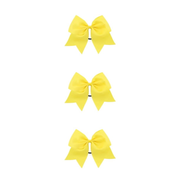 Banda para el cabello grande Sonducket Bowknot Grueso Elástico Coleta Titular Scrunchies Multicolor