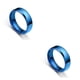 thumbnail image 2 of Sonducket Anillo de banda unisex Joyería de mano estética Regalos personalizados Azul Tamaño 9 Type2 NO2, 2 of 6
