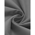 thumbnail image 5 of Pantalones vaqueros de pierna ancha con botones sólidos para mujer Pantalones casuales de cintura bajaGris oscuroPequeño, 5 of 5
