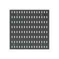 thumbnail image 2 of Pegboard Shelf 12x12 inch, Plastic Wall Grid Panel with Hooks for Home & Office Organization, Black Storage Rack for Headphones, Stationery, Tools, 2 of 6
