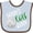 Blue and Chocolate, variant on Inktastic Daddy's Golf Buddy with Golf Ball Gift Baby Boy or Baby Girl Bib