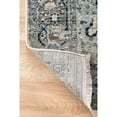 thumbnail image 6 of nuLOOM Vintage Harriet Medallion Fringe Area Rug, 2' 6" x 6', Dark Blue, 6 of 6