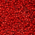 thumbnail image 1 of Perles John 25g Perles Cylindriques Rouges Mates CY1068 11/0 Perles de Rocaille en Verre Cylindriques pour Fabrication de Bijoux Bracelets Colliers Boucles d'Oreilles Broderie, 1 of 5