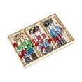 thumbnail image 3 of 9 colgantes de cascanueces para árbol de Navidad, resistentes, de 3,2 x 8,7 cm cada uno, decorativos. Estilo A, 3 of 9