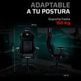 thumbnail image 2 of Silla Gamer BALAM RUSH ULTIMATE SUPER U5 Ergonomica Reclinable 135° 150Kg Reposabrazos 4D Negro, 2 of 7