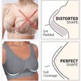 thumbnail image 7 of AherBiu Plus Size Sports Bras for Women Wireless Yoga Bra Tops Mesh Jogging Workout Comfortable Padded Bra Bralette, 7 of 7