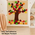 thumbnail image 3 of XIANXIAN Case Tree Board, Fall Tree of Thank You Craft Kit, Autumn Tree Thank You Craft Kit, Autumn Leaf ornament, Thanksgiving Supplies DIY Toy, 3 of 9