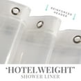 thumbnail image 5 of Bath Bliss Premium Shower Curtain Liner in Super Clear (72" x 72"), 5 of 9
