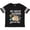 Football Black and White, variant on My Great Grandpa Loves Me with Sloth and Hearts Boys or Girls Toddler T-Shirt